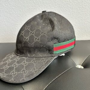 GUCCI CANVAS BASEBALL CAP